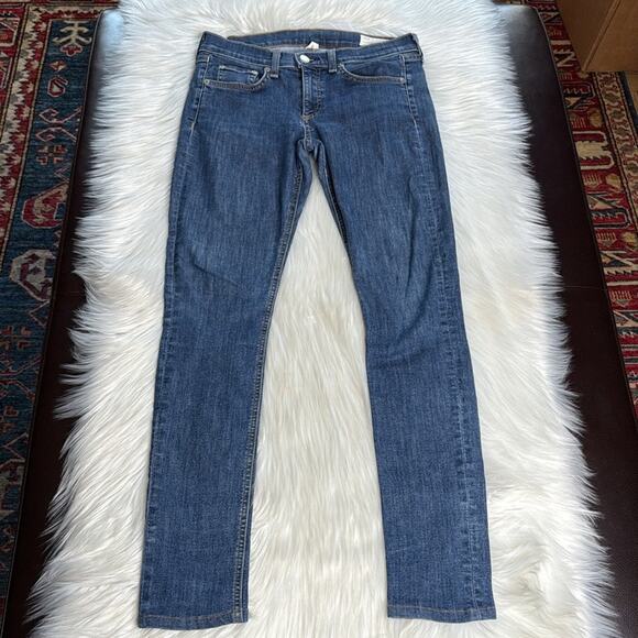 Rag & Bone Skinny Jeans in Bloo Moon - Picture 2 of 8